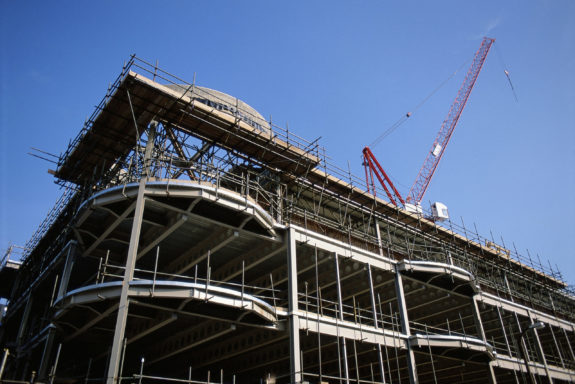Construction of multi-storied building